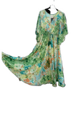 Dress floral green