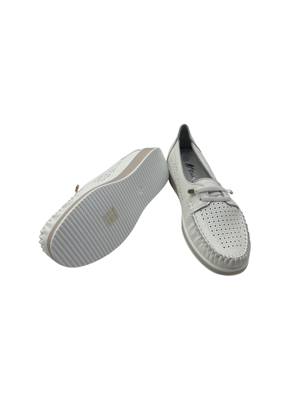 Pantofi pure white
