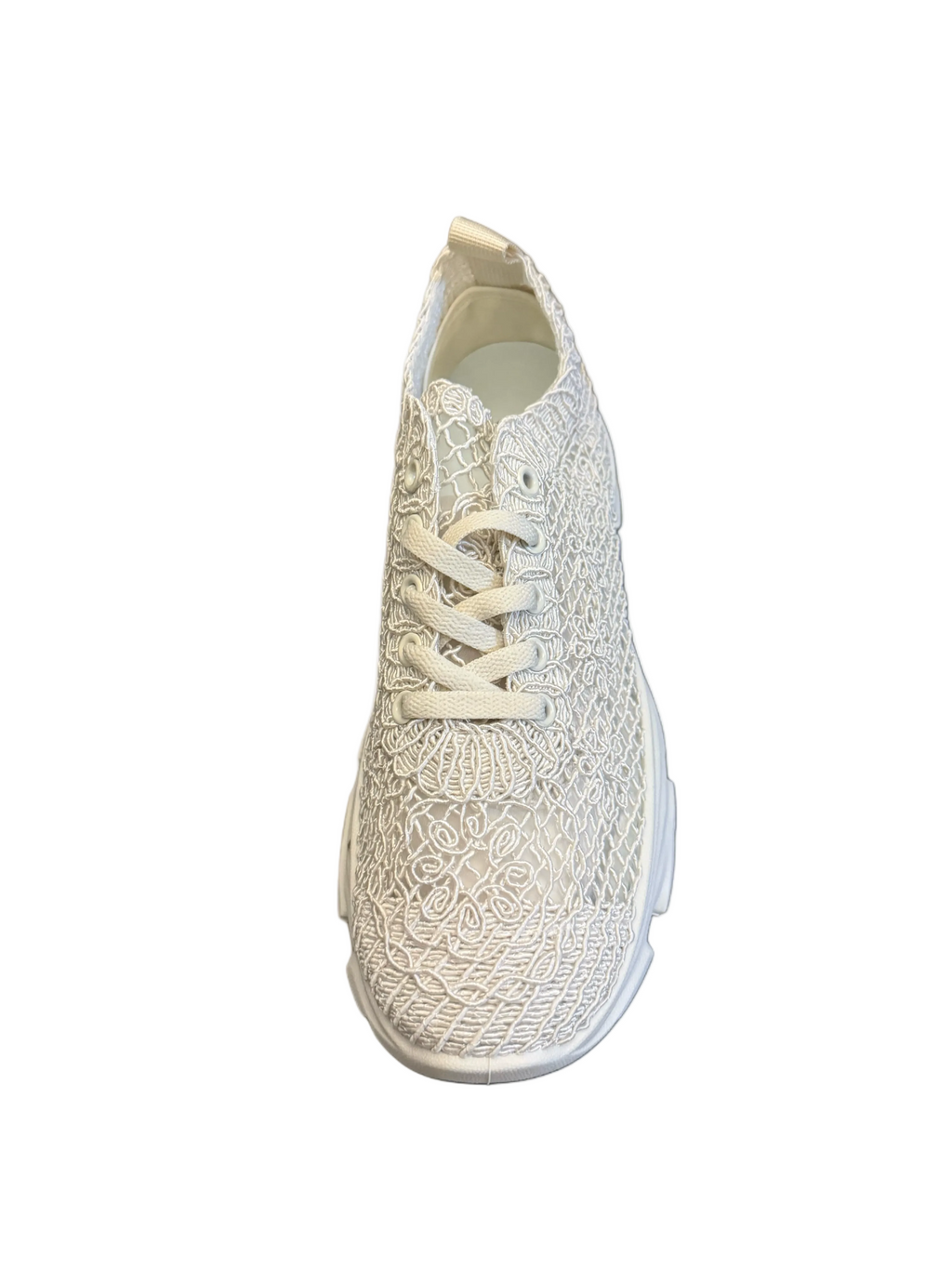 Beige Lace  Sneakers