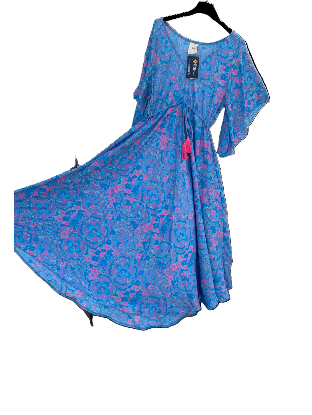 Dress Floral Blue