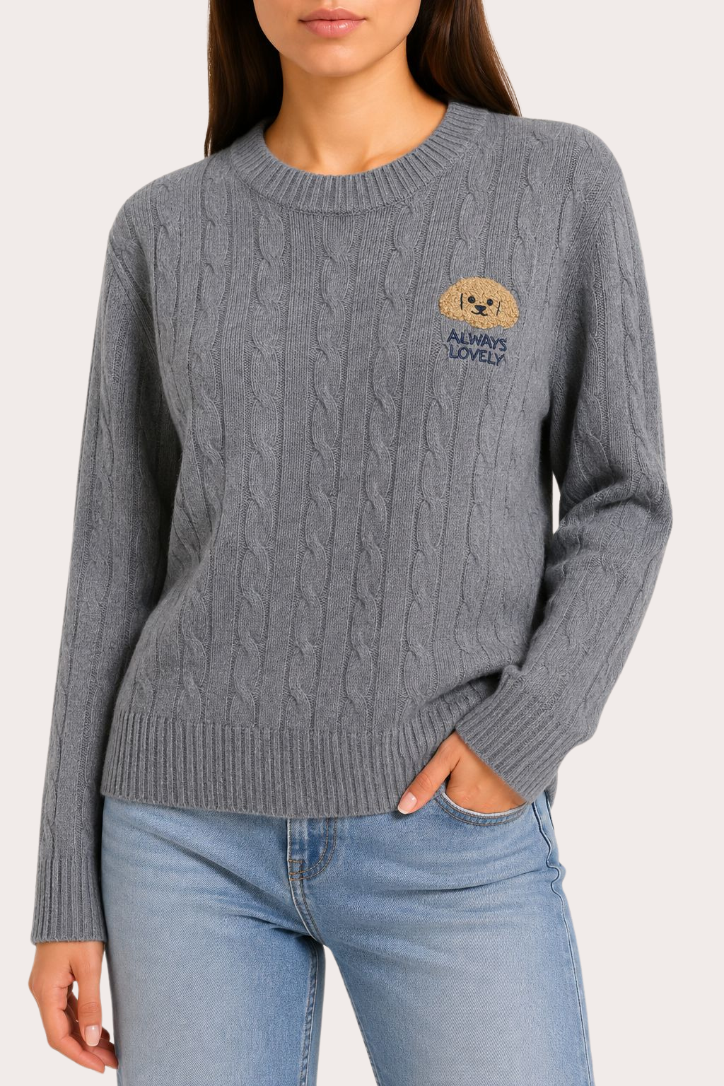 Bluză Poodle Patch