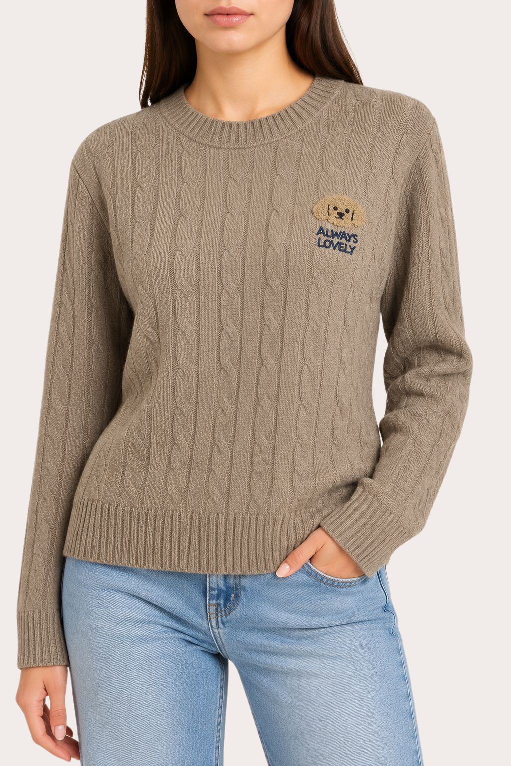 Bluză Poodle Patch