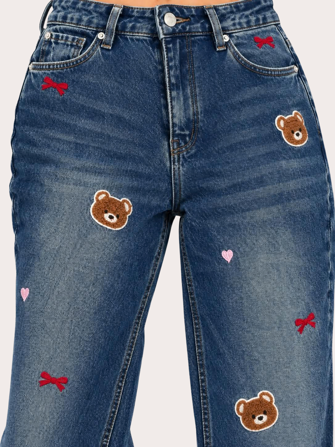 Blugi Teddy Bow