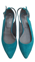 Balerini  Slingback Piele