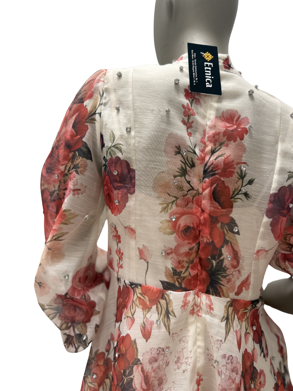 Rochie Crimson Bloom