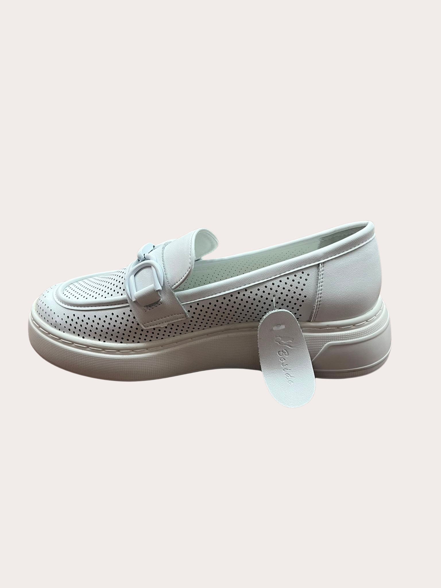 Loafers white
