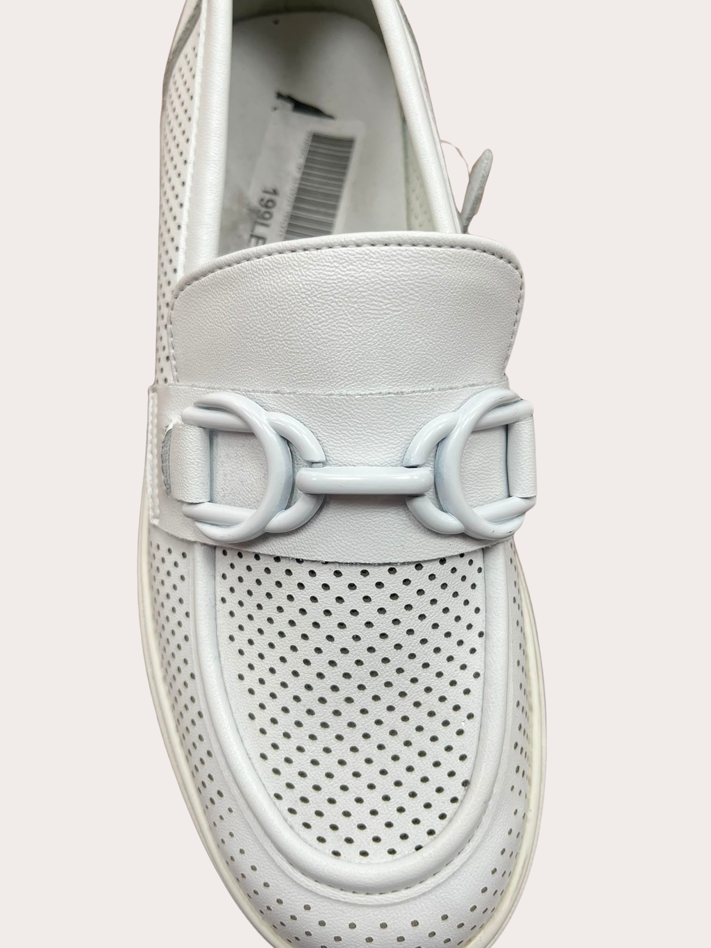Loafers white