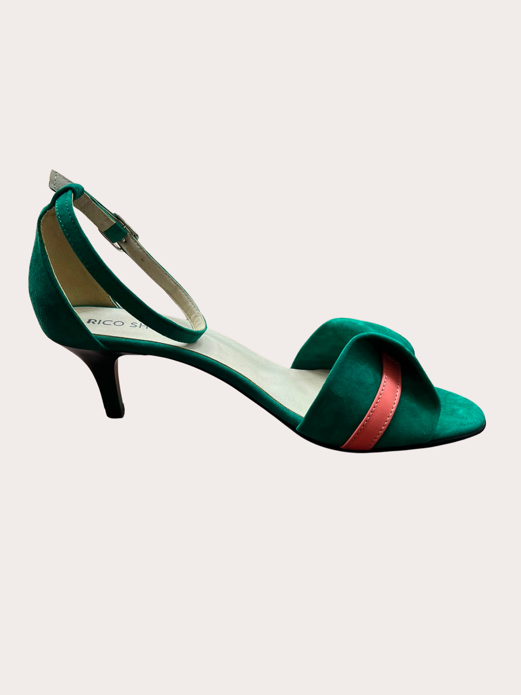 Sandale Verde Velvet