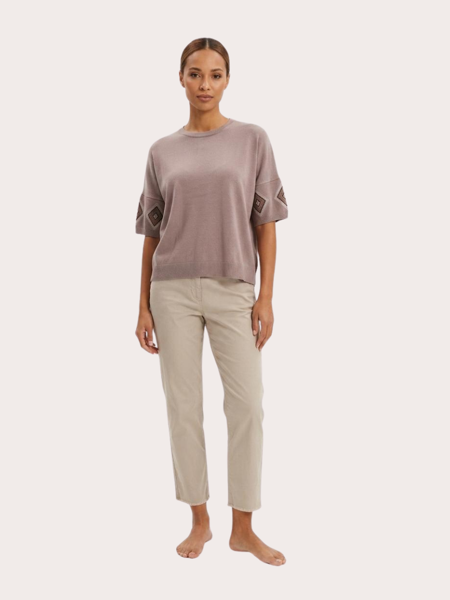 Bluza cu modele etnice