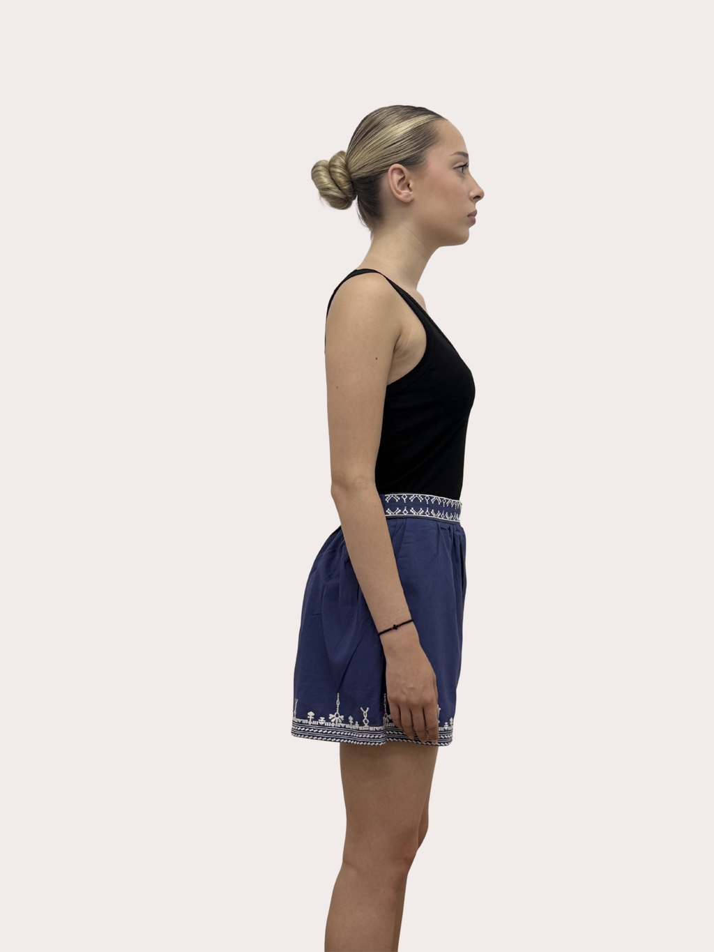 Pantalon Scurt cu model