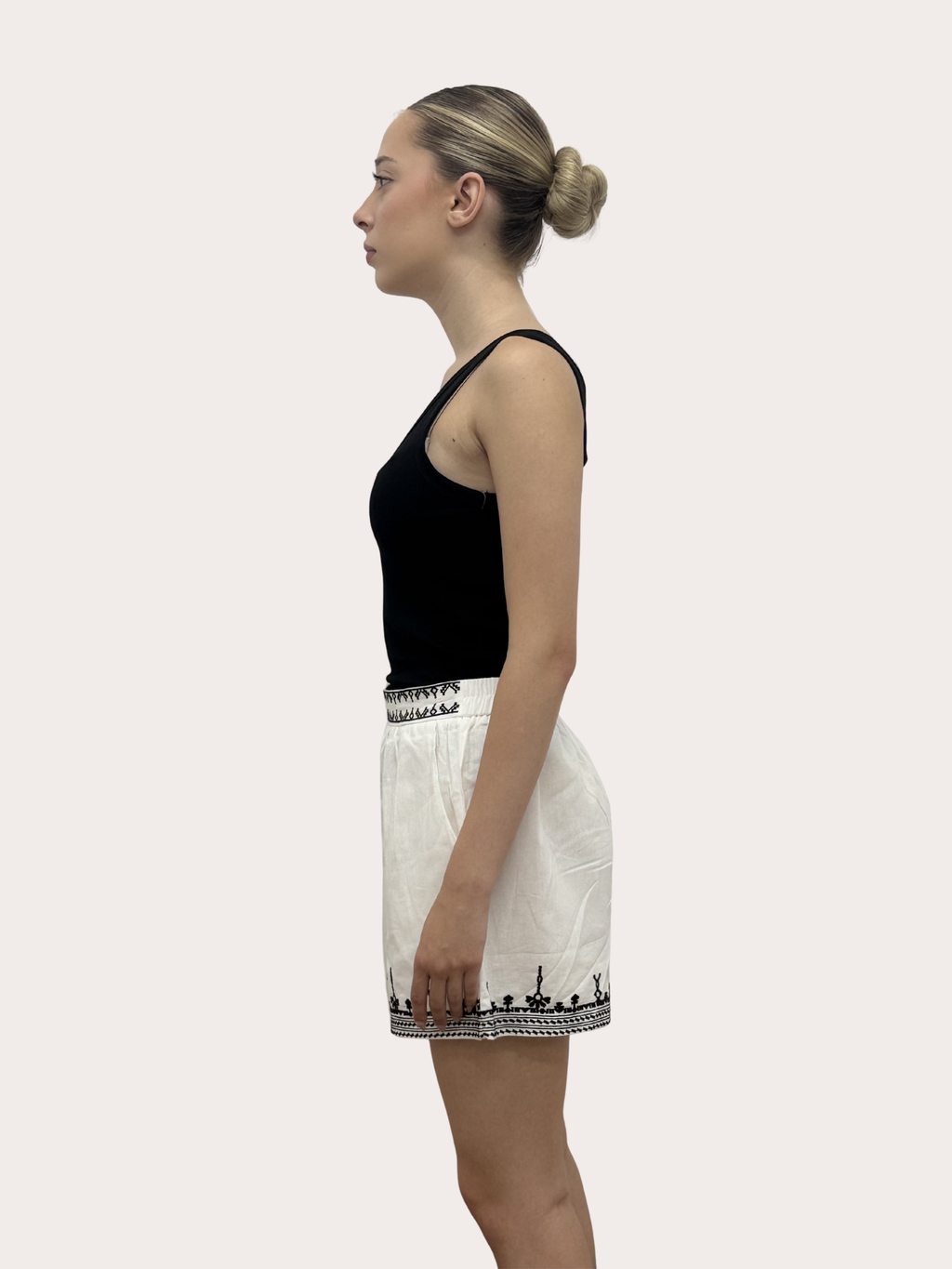 Pantalon Scurt cu model
