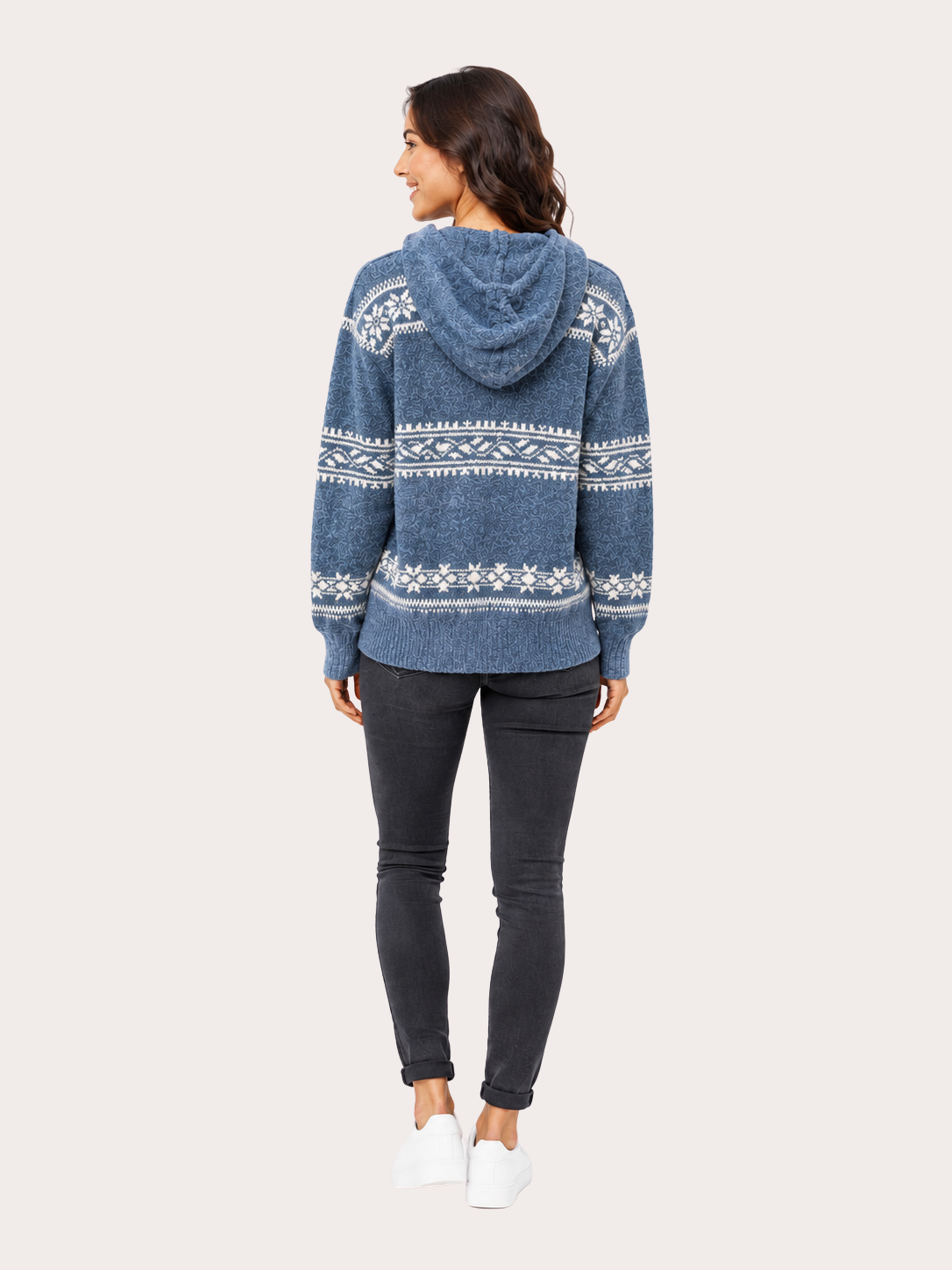 Jerseu nordic tricotat