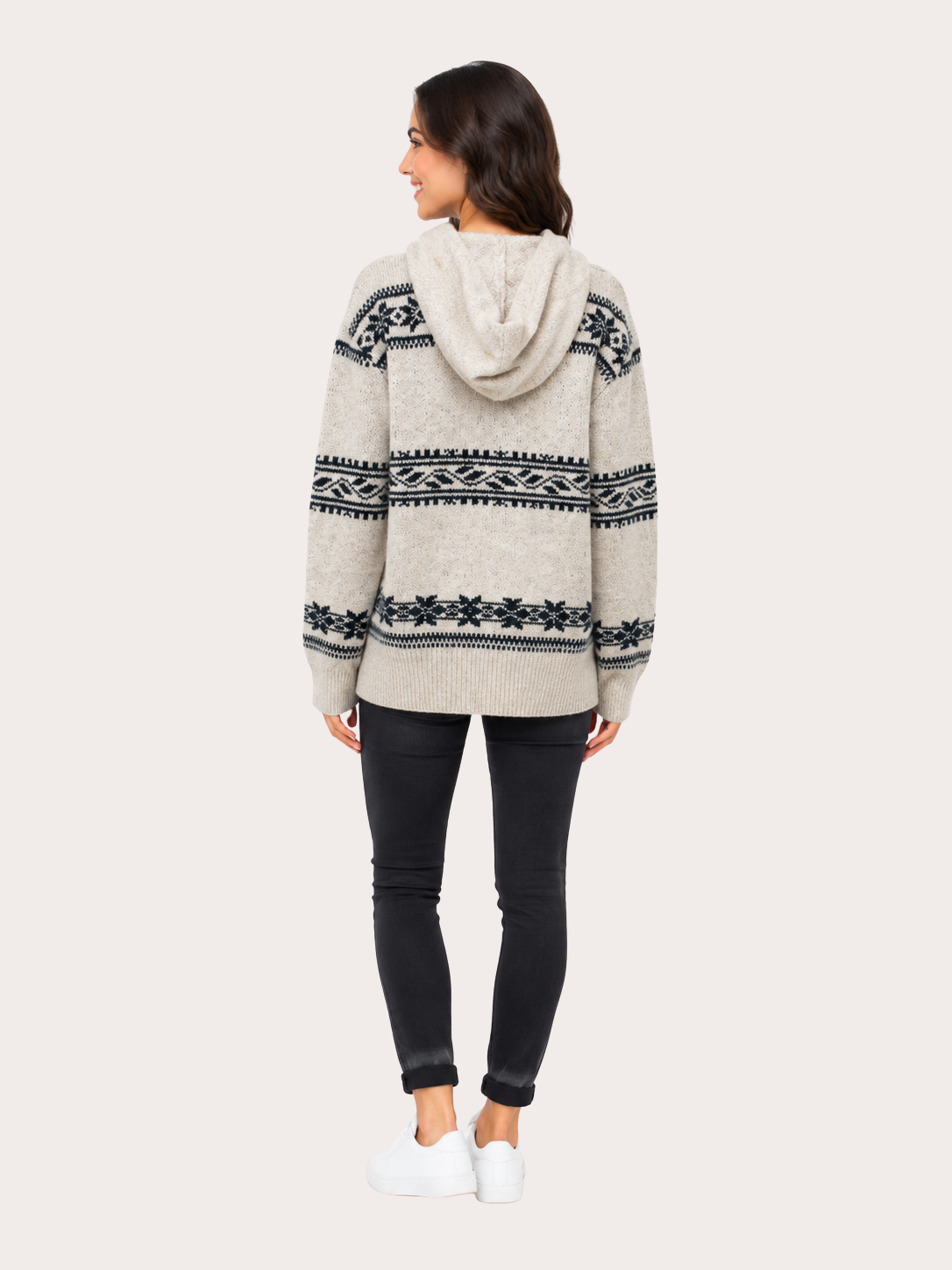 Jerseu nordic tricotat