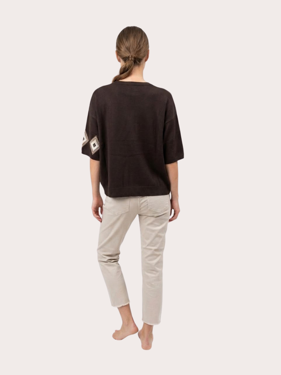 Bluza cu modele etnice