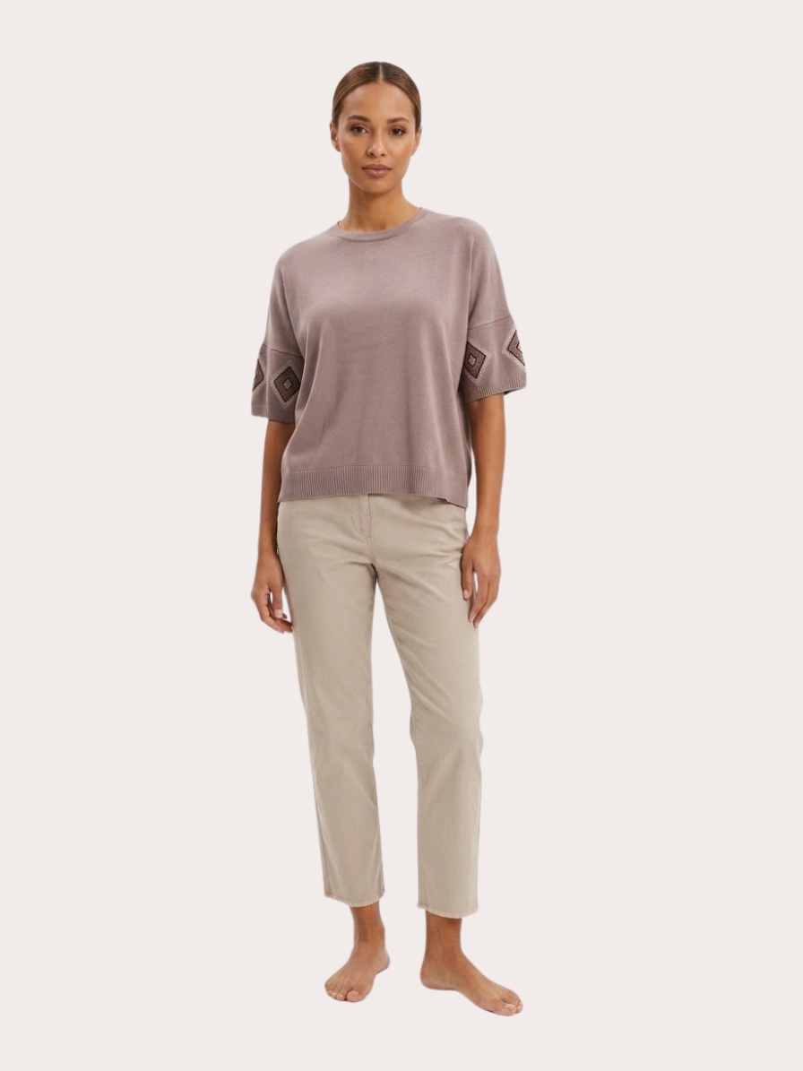 Bluza cu modele etnice