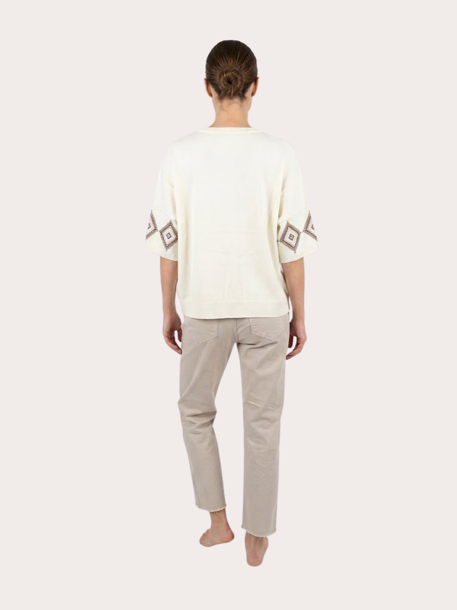 Bluza cu modele etnice