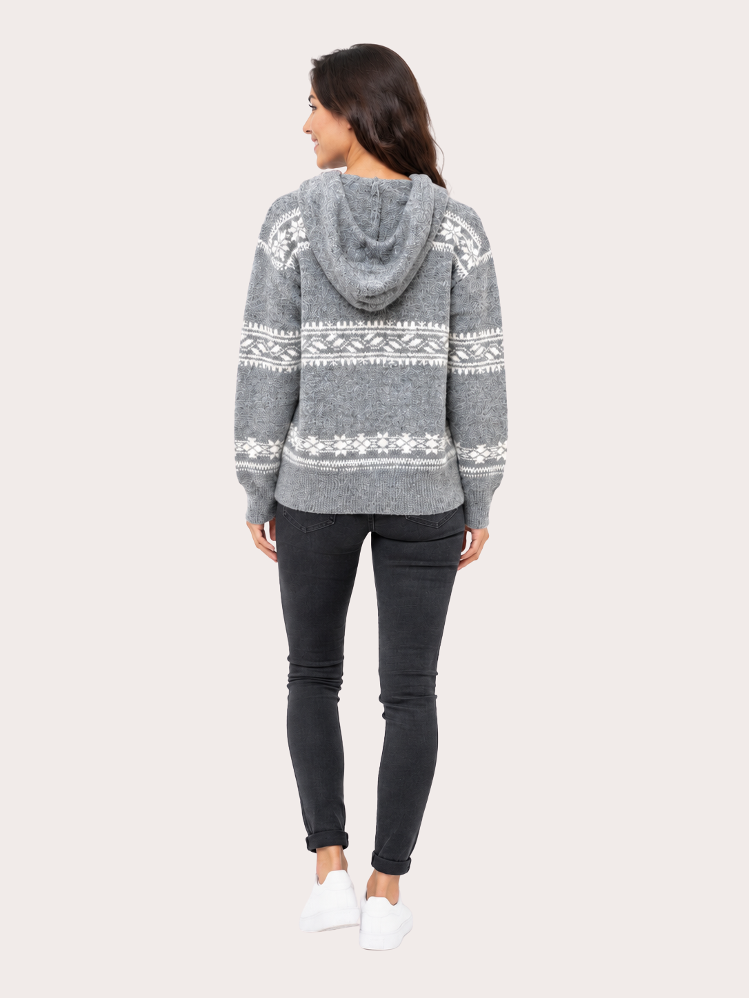 Jerseu nordic tricotat